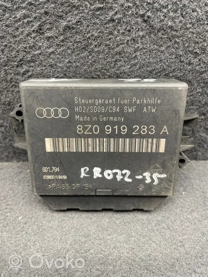 Audi A2 Unité de commande, module PDC aide au stationnement 8Z0919283A