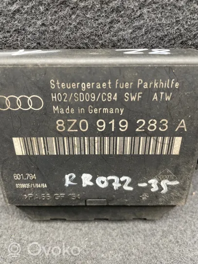 Audi A2 Unité de commande, module PDC aide au stationnement 8Z0919283A