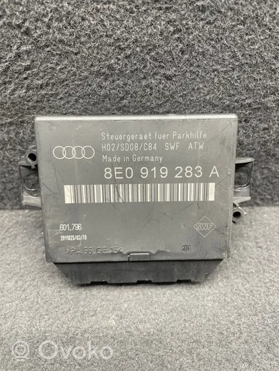 Audi A4 S4 B7 8E 8H Unité de commande, module PDC aide au stationnement 8E0919283A