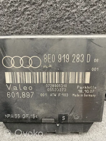 Audi A4 S4 B7 8E 8H Centralina/modulo sensori di parcheggio PDC 8E0919283D