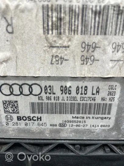 Audi A6 S6 C7 4G Centralina/modulo del motore 03L906018LA