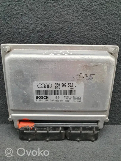 Audi A6 S6 C5 4B Moottorin ohjainlaite/moduuli 3B0907552L