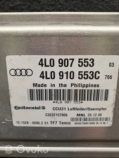 Audi Q7 4L Pakabos valdymo blokas 4L0907553