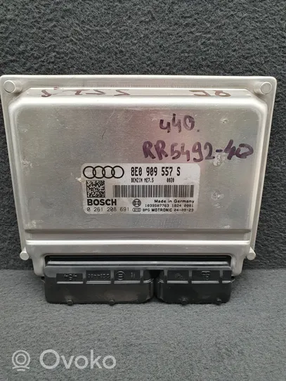 Audi A4 S4 B6 8E 8H Unité de commande, module ECU de moteur 8E0909557S