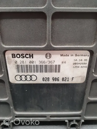 Audi A4 S4 B5 8D Calculateur moteur ECU 028906021F