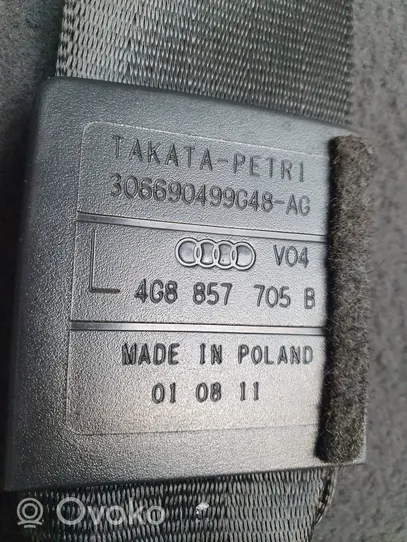 Audi A7 S7 4G Pas bezpieczeństwa fotela przedniego 4G8857705B