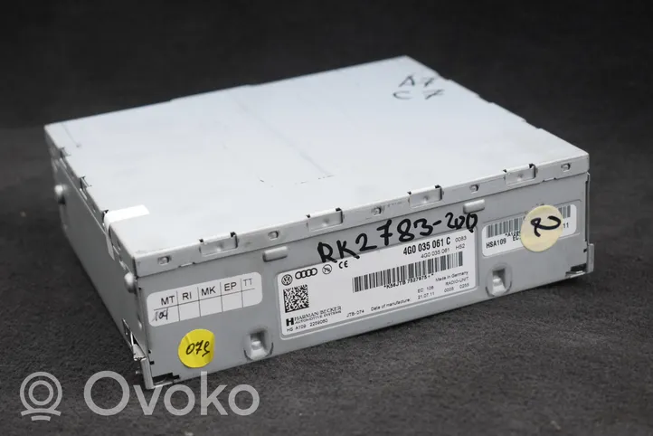 Audi A7 S7 4G Unité / module navigation GPS 4G0035061C