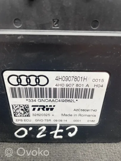 Audi A6 C7 Moduł / Sterownik hamulca ręcznego 4H0907801H