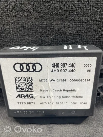 Audi A6 S6 C7 4G Pysäköintitutkan (PCD) ohjainlaite/moduuli 4H0907440