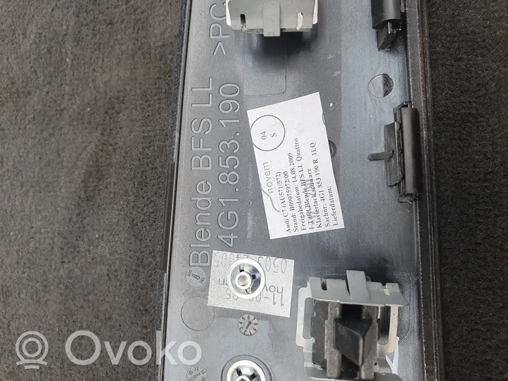 Audi A6 C7 Fotele / Kanapa / Boczki / Komplet 4G1853190