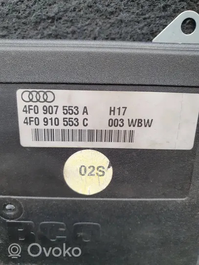 Audi A6 S6 C6 4F Pakabos valdymo blokas 4F0907553A