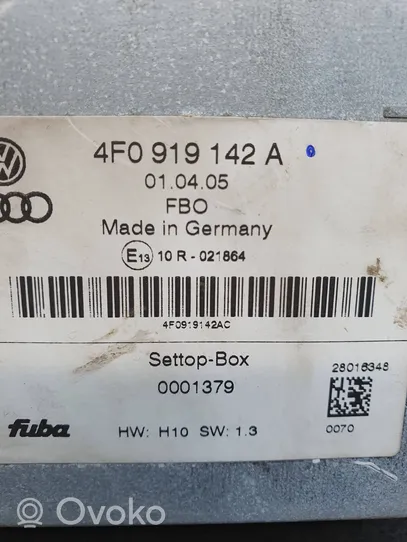 Audi A6 S6 C6 4F Module de contrôle vidéo 4F0919142A