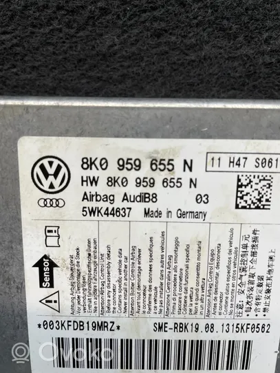 Audi A4 S4 B8 8K Airbag control unit/module 8K0959655N