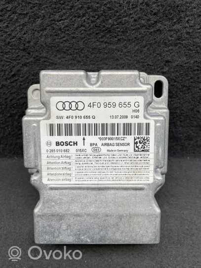 Audi A6 S6 C6 4F Turvatyynyn ohjainlaite/moduuli 4F0959655G