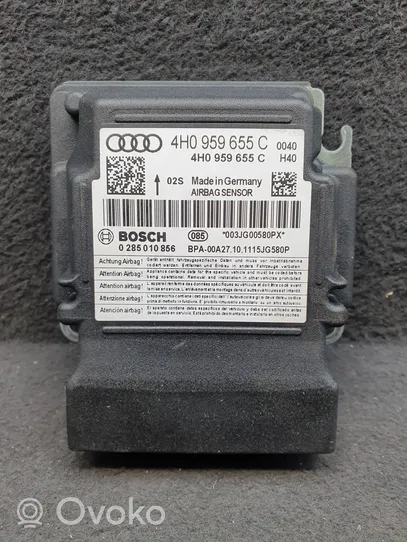 Audi A6 S6 C7 4G Turvatyynyn ohjainlaite/moduuli 4H0959655C