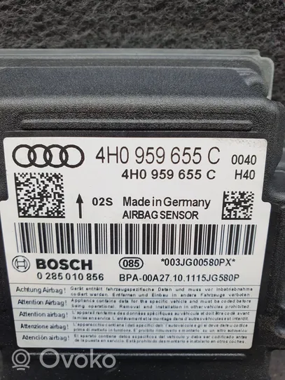 Audi A6 S6 C7 4G Turvatyynyn ohjainlaite/moduuli 4H0959655C