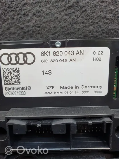 Audi A4 S4 B8 8K Ilmastoinnin ohjainlaite 8K1820043AN