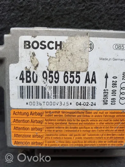 Audi A6 S6 C5 4B Sterownik / Moduł Airbag 4B0959655AA