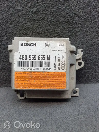 Audi A6 S6 C5 4B Module de contrôle airbag 4B0959655M