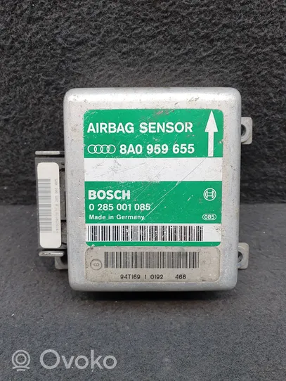 Audi 80 90 S2 B4 Oro pagalvių valdymo blokas 8A0959655