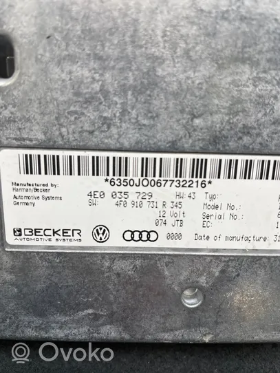 Audi A6 S6 C6 4F Unité de contrôle MMI 4E0035729