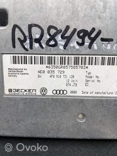 Audi A6 S6 C6 4F MMI valdymo blokas 4F0910731