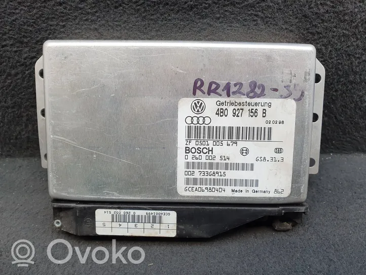 Audi A6 S6 C5 4B Module de contrôle de boîte de vitesses ECU 4B0927156B