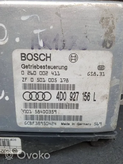 Audi A8 S8 D2 4D Pavarų dėžės valdymo blokas 4D0927156L