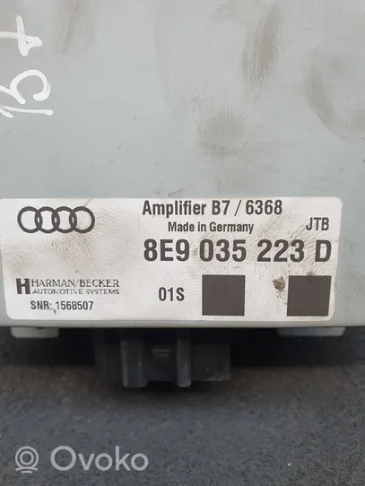 Audi A4 S4 B7 8E 8H Garso stiprintuvas 8E9035223D