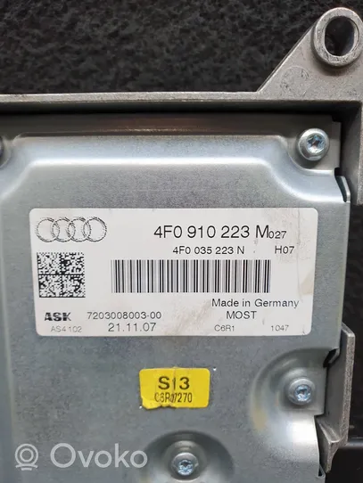 Audi A6 S6 C6 4F Garso stiprintuvas 4F0910223M