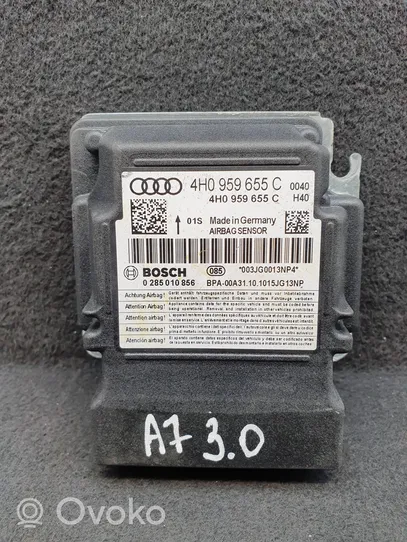 Audi A7 S7 4G Oro pagalvių valdymo blokas 4H0959655C