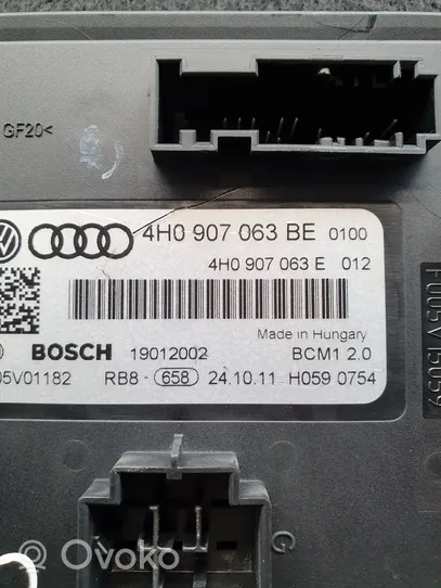 Audi A6 S6 C7 4G Modulo comfort/convenienza 4H0907063BE