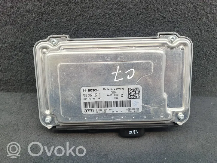 Audi A6 S6 C7 4G Citu veidu vadības bloki / moduļi 4G0907107D