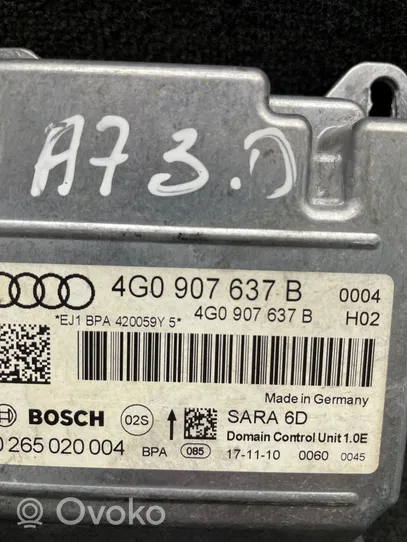 Audi A7 S7 4G Centralina ESP (controllo elettronico della stabilità) 4G0907637B