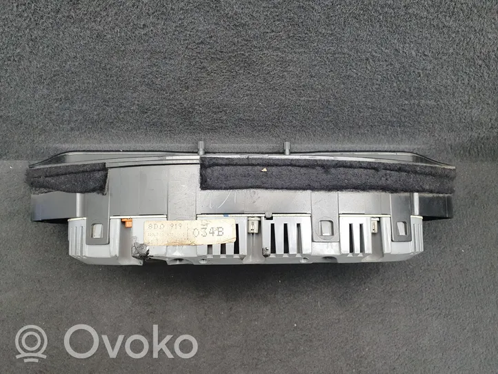 Audi A4 S4 B5 8D Speedometer (instrument cluster) 8D0919034B