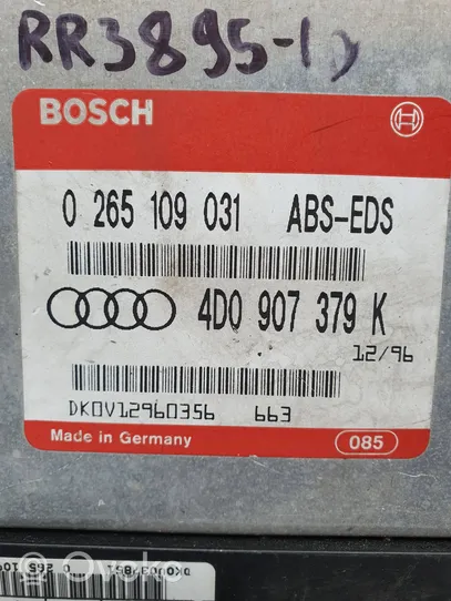 Audi A8 S8 D2 4D ABS-ohjainlaite/moduuli 4D0907379K