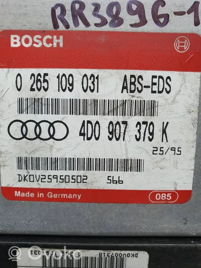 Audi A8 S8 D2 4D ABS-ohjainlaite/moduuli 4D0907379K