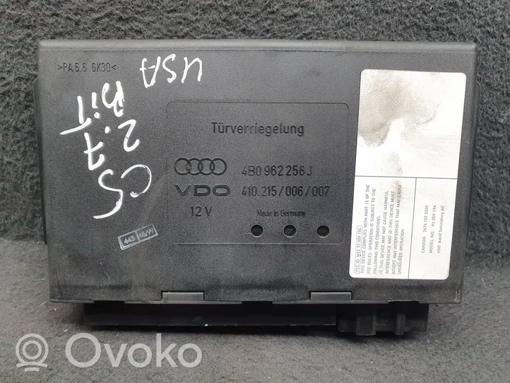 Audi A6 S6 C5 4B Moduł / Sterownik komfortu 4B0962258J