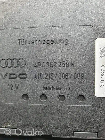 Audi A6 S6 C5 4B Mukavuusmoduuli 4B0962258K