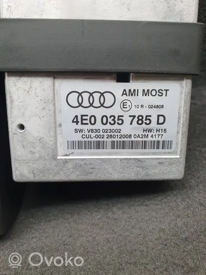 Audi Q7 4L Autres unités de commande / modules 4E0035785D