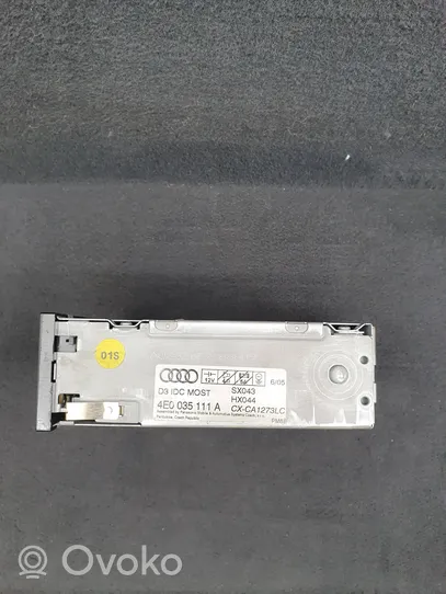 Audi A6 S6 C6 4F Zmieniarka płyt CD/DVD 4E0035111A