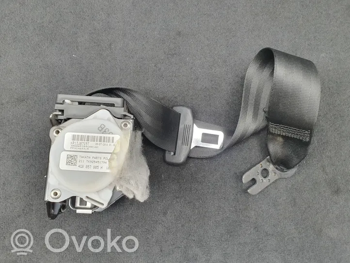 Audi A6 S6 C7 4G Pas bezpieczeństwa fotela tylnego 4G8857805H