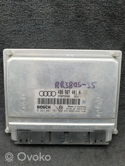 Audi A6 S6 C5 4B Calculateur moteur ECU 4B0907401H