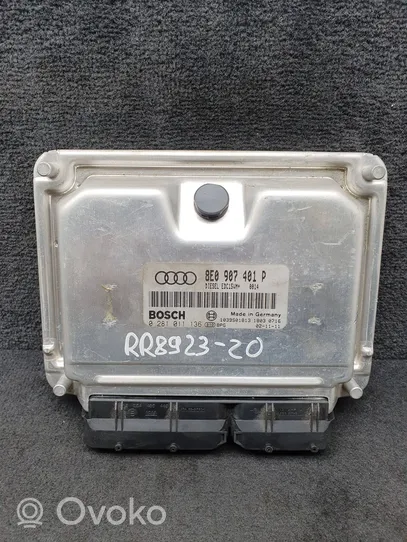 Audi A4 S4 B6 8E 8H Sterownik / Moduł ECU 8E0907401P