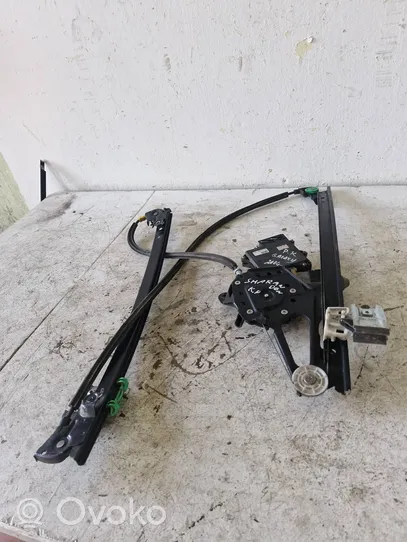 Volkswagen Sharan Front door window regulator with motor 