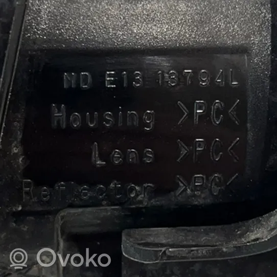 Toyota Land Cruiser (J150) Światło przeciwmgłowe przednie 13794L