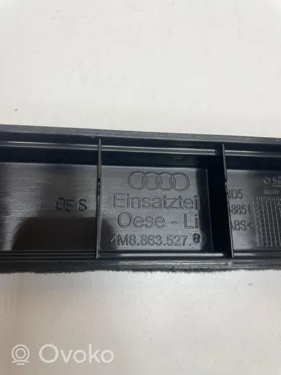 Audi Q8 Verkleidung Abdeckung Heckklappe Kofferraumdeckel Satz Set 4M8863527B