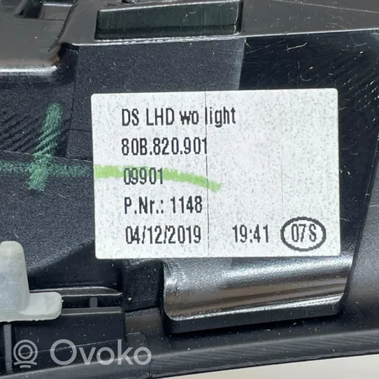 Audi Q5 SQ5 Boczna kratka nawiewu deski rozdzielczej 80B820901