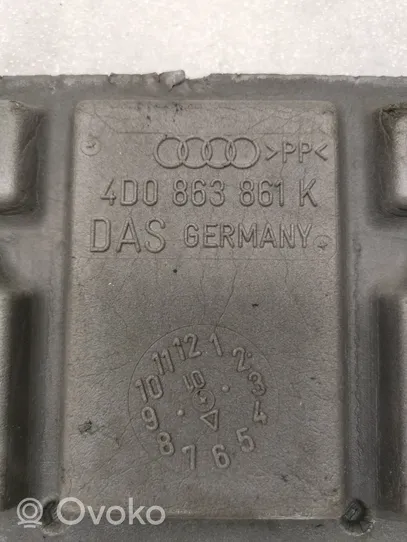 Audi A8 S8 D2 4D Etupuskurin jakajan koristelista 4D0863861K