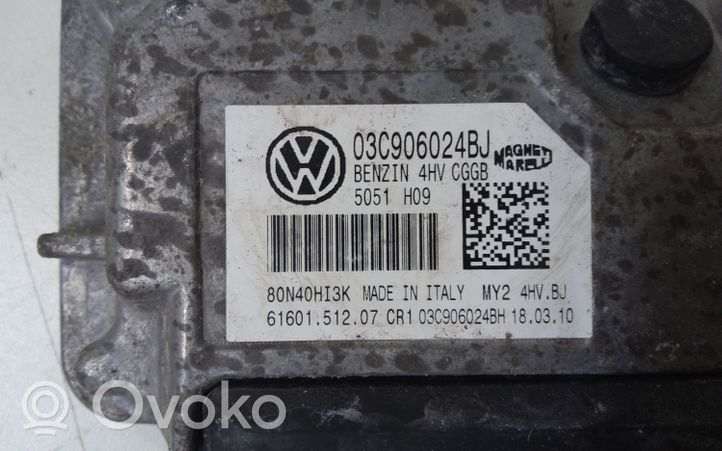 Volkswagen Cross Polo Moottorin ohjainlaite/moduuli 03C906024BJ
